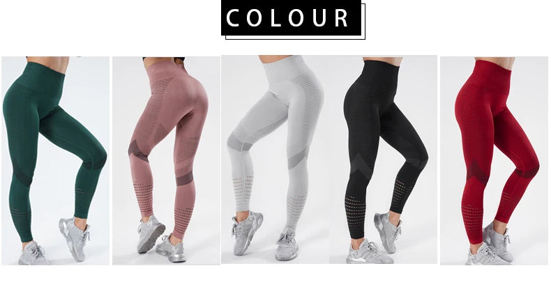 Leggings Fitness Femininas - Cintura Alta e Respirável