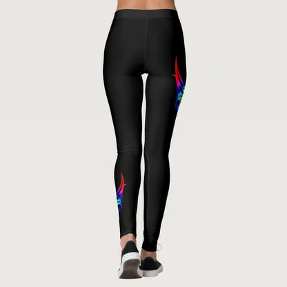 Red Striped Printed Yoga Pants 2020 New Chrismas Gym Leggings High Elastic Ninth Leggins Mujer Yoga Pantalones Plus Size S-3XL