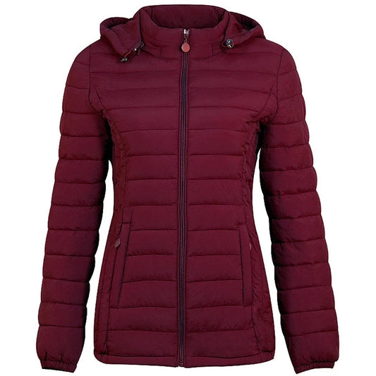 Women's High Collar Jacket, Warm Coat, Casual Parka, High-Quality Winter Clothing, Fashionable New 2023