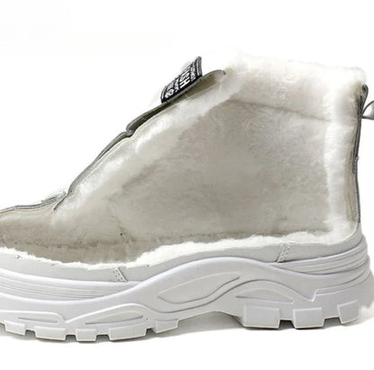 Women's Winter High-Top Snow Boots – Cozy Platform Sneakers & Ankle Boots (Plus Sizes Available)