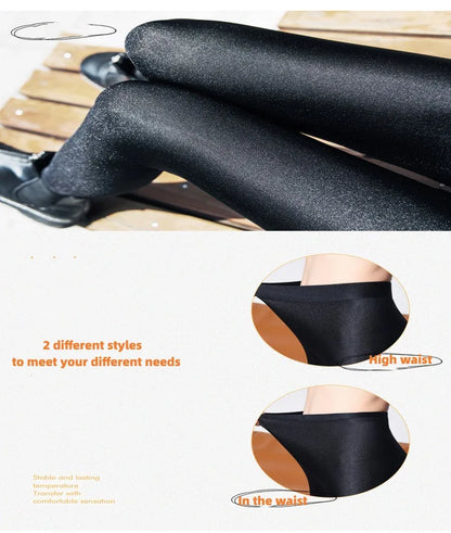 Winter Thermal Fleece-Lined High-Waist Leggings (S-6XL)