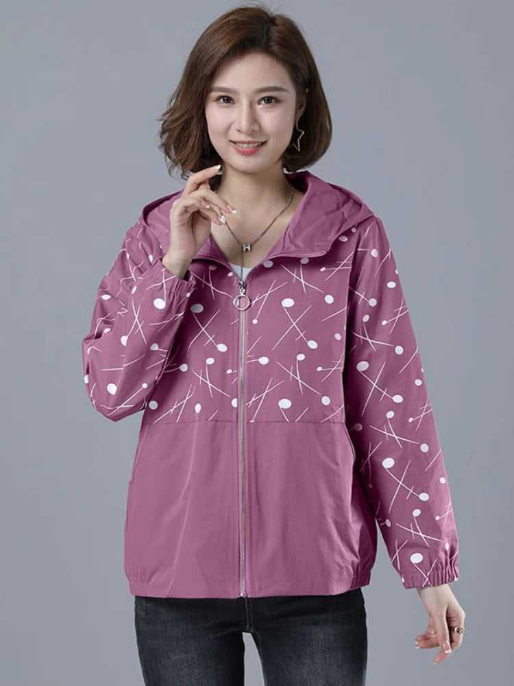 2024 New Spring Autumn Short Coat Women’s Jacket Loose Coat Ladies Jackets 6XL