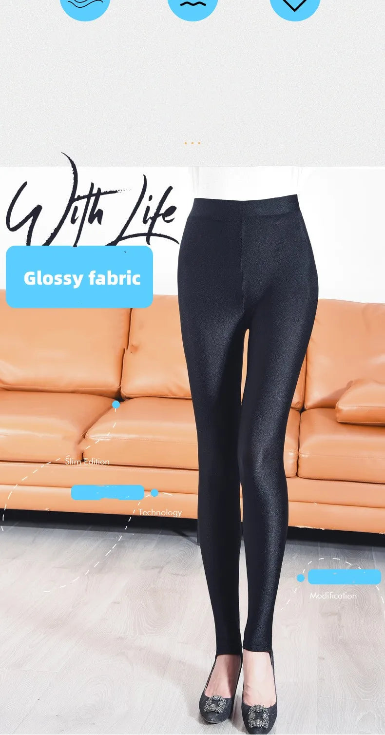 Winter Thermal Fleece-Lined High-Waist Leggings (S-6XL)