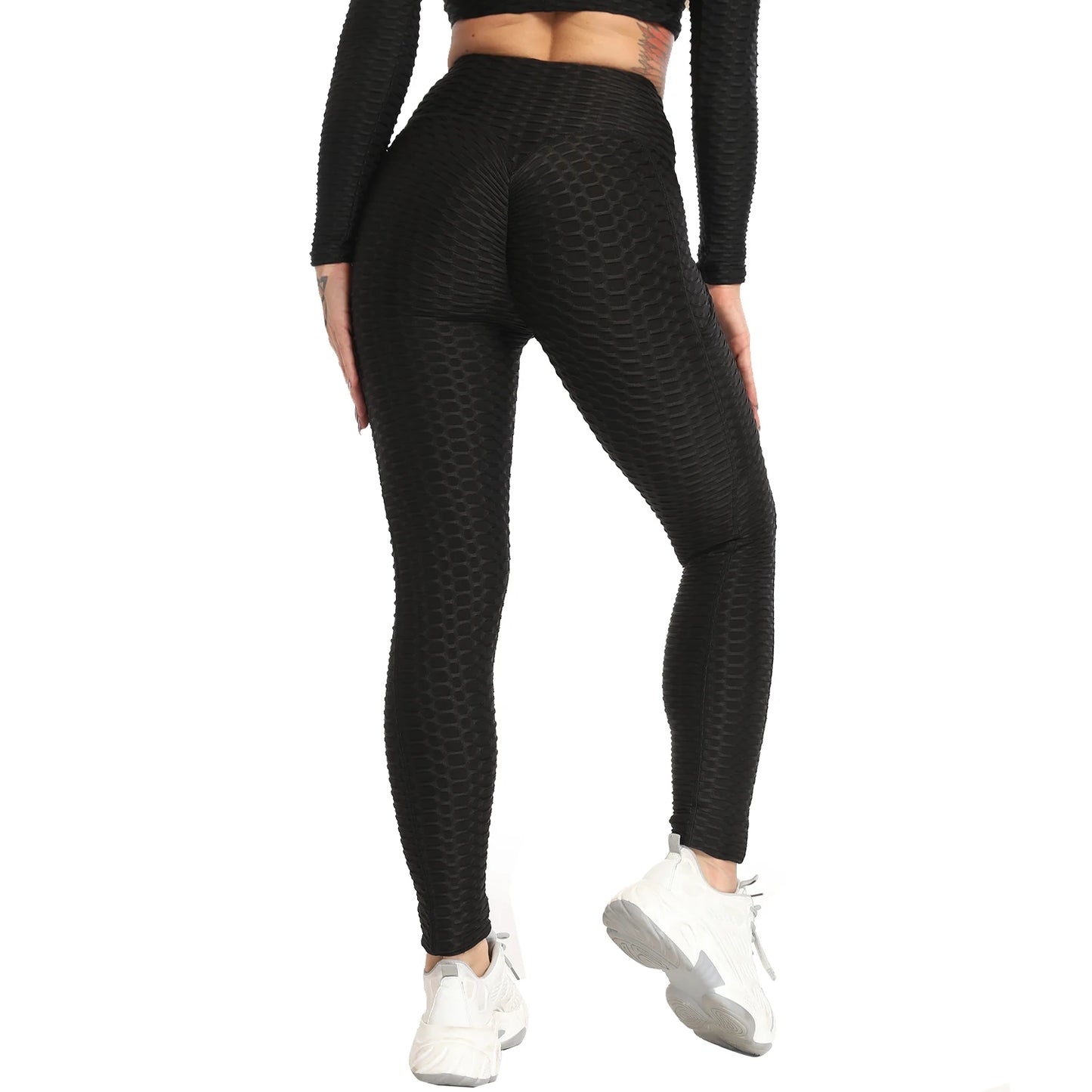 Anti-Cellulite High-Waist Leggings - Fitness Jeggings (S-2XL)