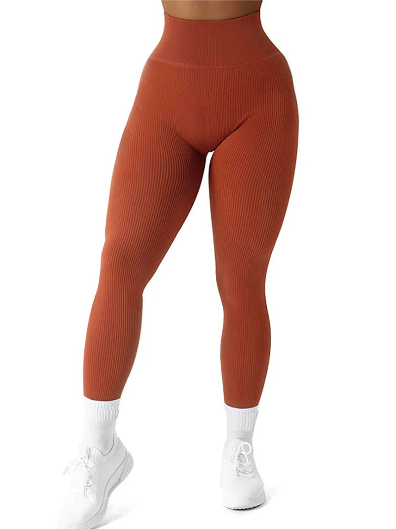 Leggings de Compressão Sem Costura - Fitness e Estilo