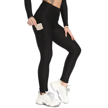 Anti-Cellulite High-Waist Leggings - Fitness Jeggings (S-2XL)