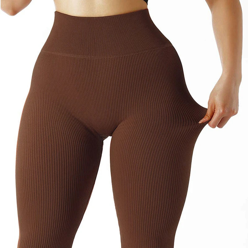 Leggings de Compressão Sem Costura - Fitness e Estilo