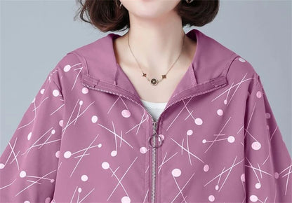 2024 New Spring Autumn Short Coat Women’s Jacket Loose Coat Ladies Jackets 6XL