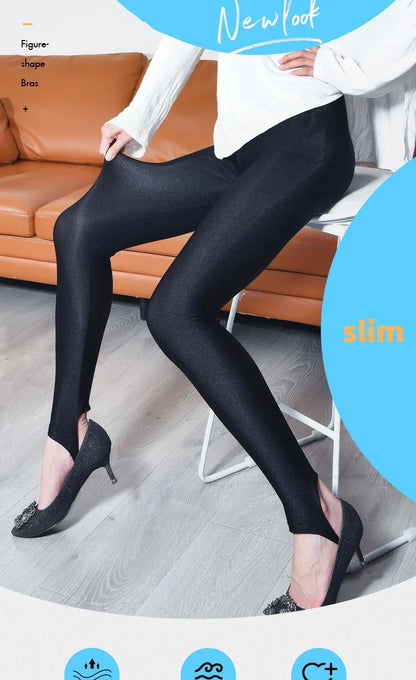 Winter Thermal Fleece-Lined High-Waist Leggings (S-6XL)