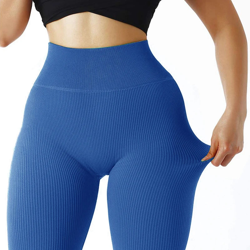 Leggings de Compressão Sem Costura - Fitness e Estilo