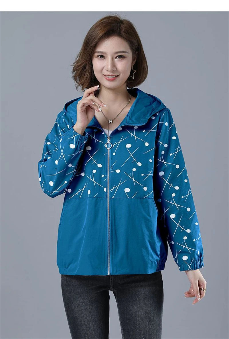 2024 New Spring Autumn Short Coat Women’s Jacket Loose Coat Ladies Jackets 6XL