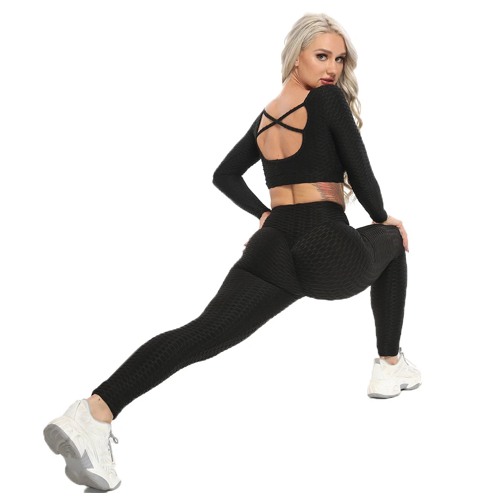 Anti-Cellulite High-Waist Leggings - Fitness Jeggings (S-2XL)