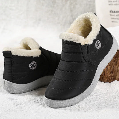 2023 Women's Waterproof Winter Ankle Boots – Warm Fur-Lined Snow Boots & Stylish Winter Footwear